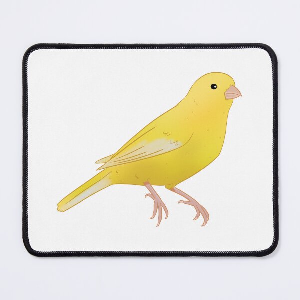 Item preview, Yellow Canary bird art designed and sold by Yaragold.