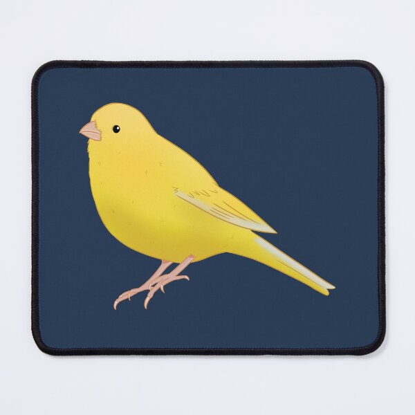 Item preview, Yellow Canary bird art designed and sold by Yaragold.