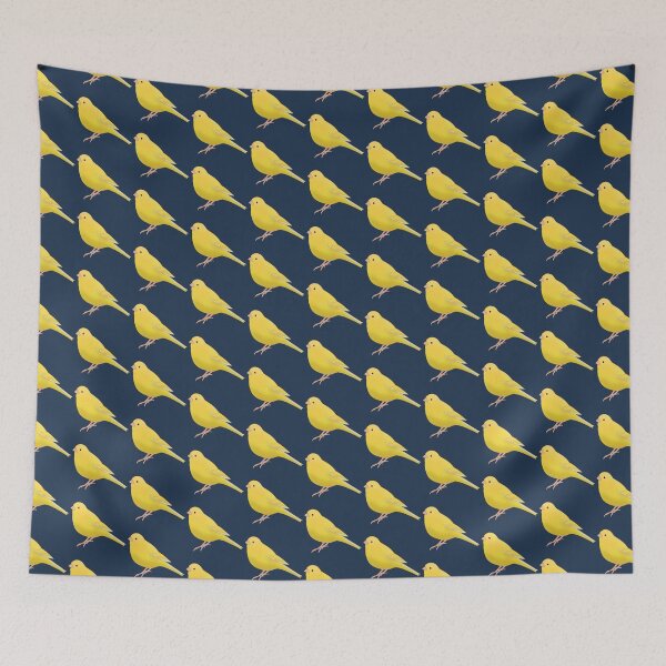 Item preview, Yellow Canary bird art designed and sold by Yaragold.
