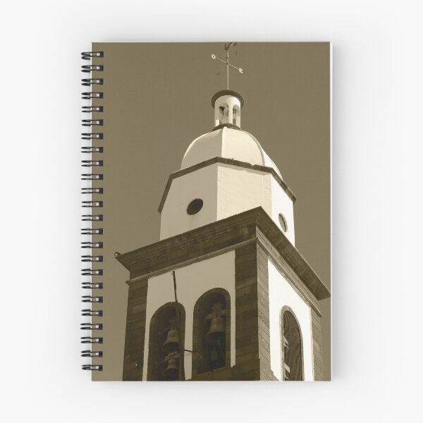 Item preview, San Gines Bell Tower Arrecife Lanzarote Tint Vertical designed and sold by eddiebarronshop.