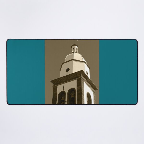 Item preview, San Gines Bell Tower Arrecife Lanzarote Tint Vertical designed and sold by eddiebarronshop.