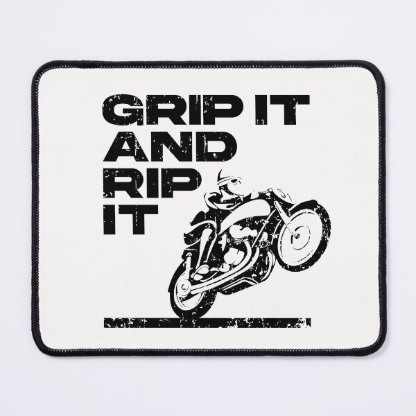 Item preview, Grip it and Rip it - black print designed and sold by retropetrol.