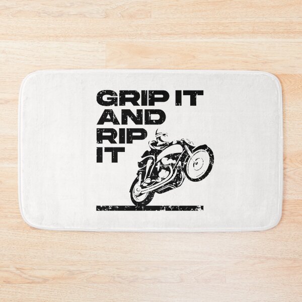 Item preview, Grip it and Rip it - black print designed and sold by retropetrol.
