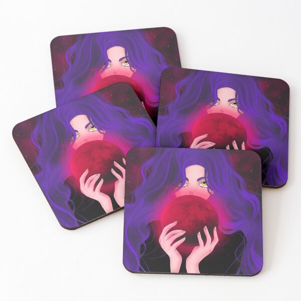 Item preview, She owns the red moon designed and sold by Mokota-Sama.