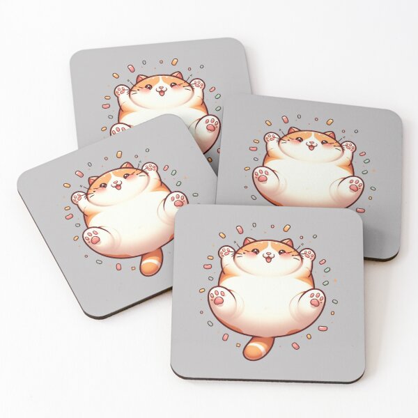 Item preview, Popping Fat Cat 3 designed and sold by Psycho-Crazy.