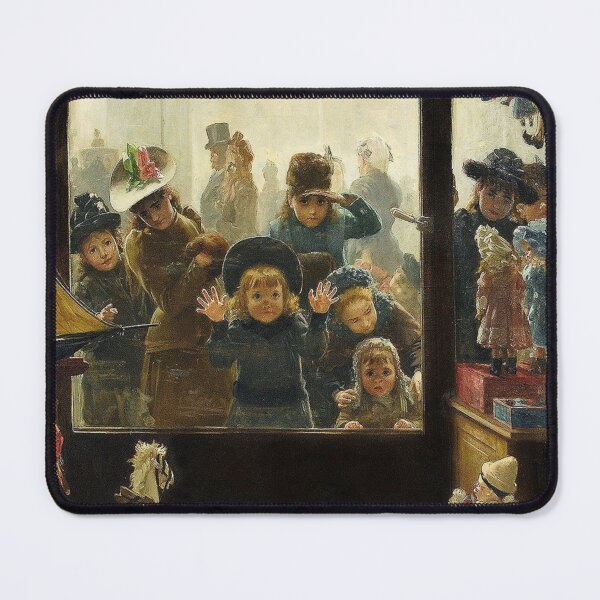 Item preview, The Toy Shop Window (19th century) - Timoléon Marie Lobrichon designed and sold by SALON DES ARTS.