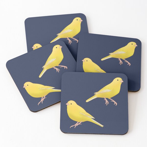 Item preview, Yellow canary bird illustration  designed and sold by Yaragold.