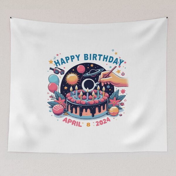 Item preview, solar eclipse and birthday designed and sold by TshirtTalkYou.