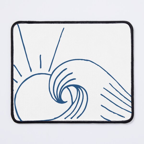 Item preview, Wave and sun blue designed and sold by leewarddesign.