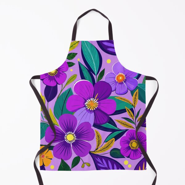 Item preview,  Violet Flower Seamless Pattern  designed and sold by printmala.