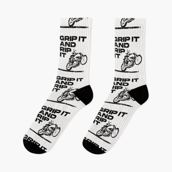 Item preview, Grip it and Rip it - black print designed and sold by retropetrol.