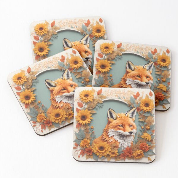 Item preview, Fox in Autumn Splendor designed and sold by digiscapeart.