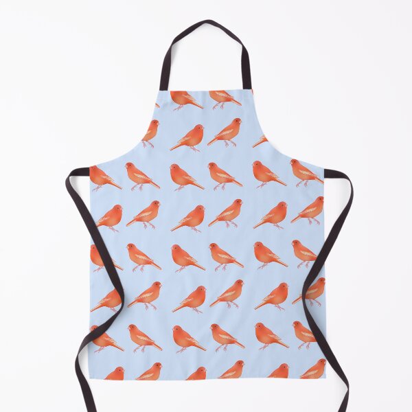 Item preview, Red factor canary bird art designed and sold by Yaragold.