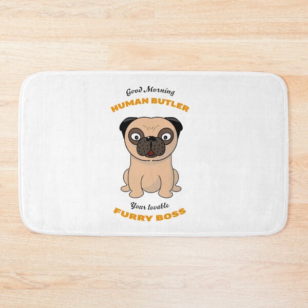 Item preview, Pug Human Butler designed and sold by YoshiArtDesign.