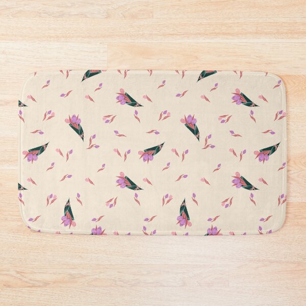 Item preview, Traveling through the Netherlands seeing tulips on cream designed and sold by katerosestudios.