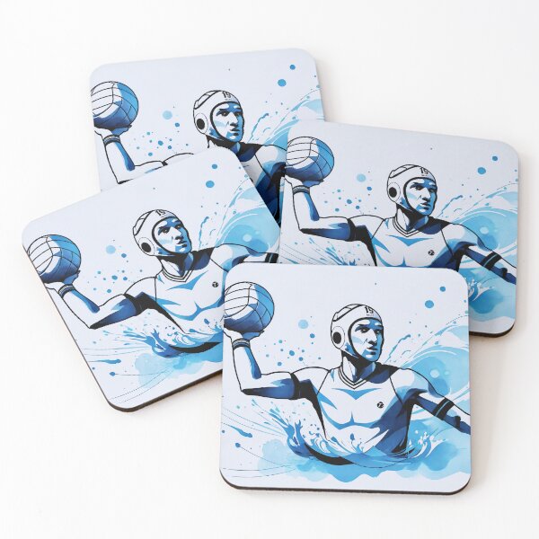 Item preview, Fast-paced water sport: water polo designed and sold by Steffani Lehmann.