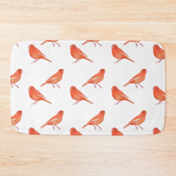 Item preview, Red factor canary bird illustration  designed and sold by Yaragold.