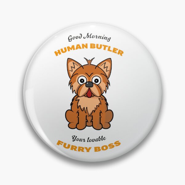 Item preview, Yorkie Human Butler designed and sold by YoshiArtDesign.