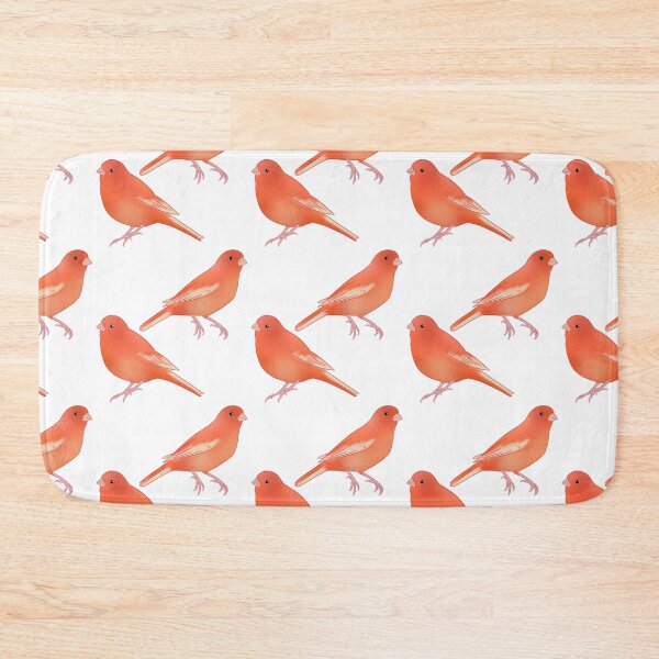 Item preview, Red factor canary bird illustration  designed and sold by Yaragold.