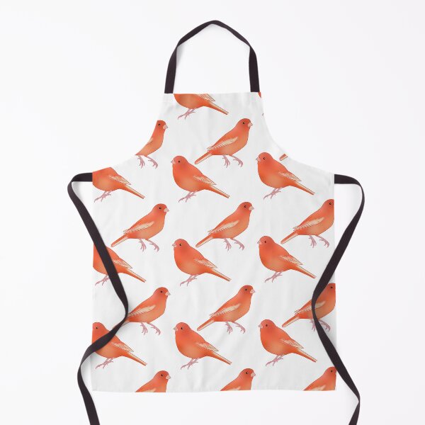 Item preview, Red factor canary bird illustration  designed and sold by Yaragold.