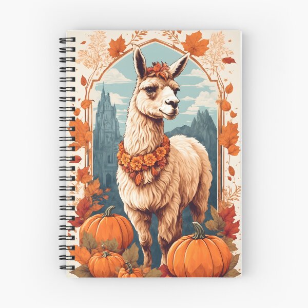 Item preview, Harvest Llama: Autumn's Gentle Guardian designed and sold by digiscapeart.