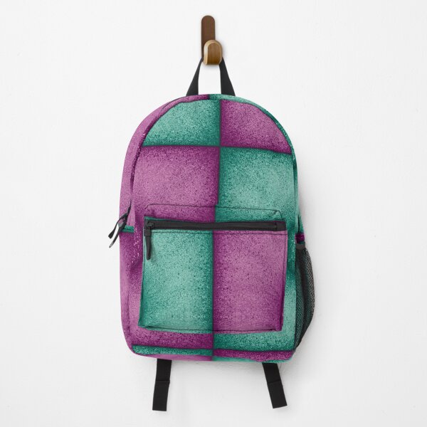 Item preview, Chess pattern from "Pouf" tiles the plum color and aquamarine color designed and sold by Cherevan.