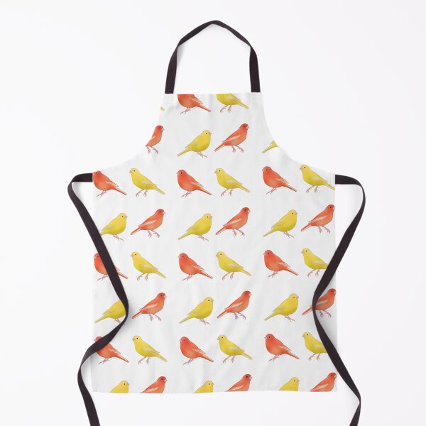 Item preview, Red factor canary and yellow canary bird art designed and sold by Yaragold.