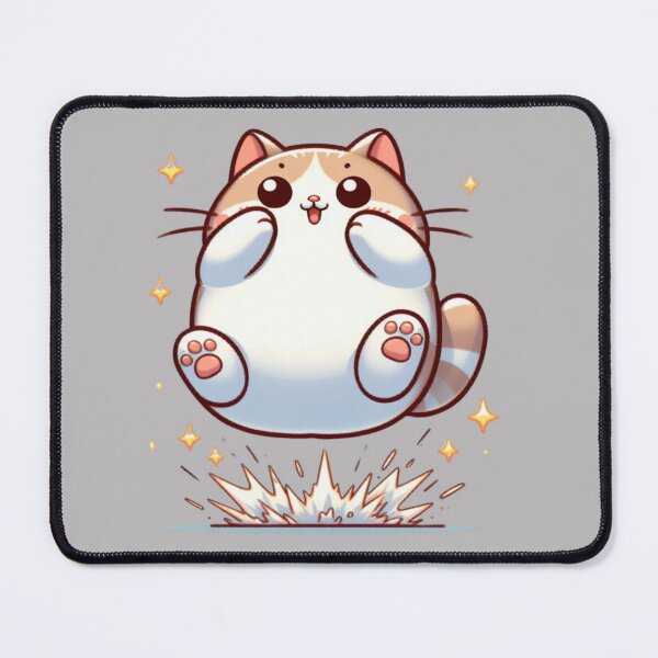 Item preview, Popping Fat Cat 3 designed and sold by Psycho-Crazy.