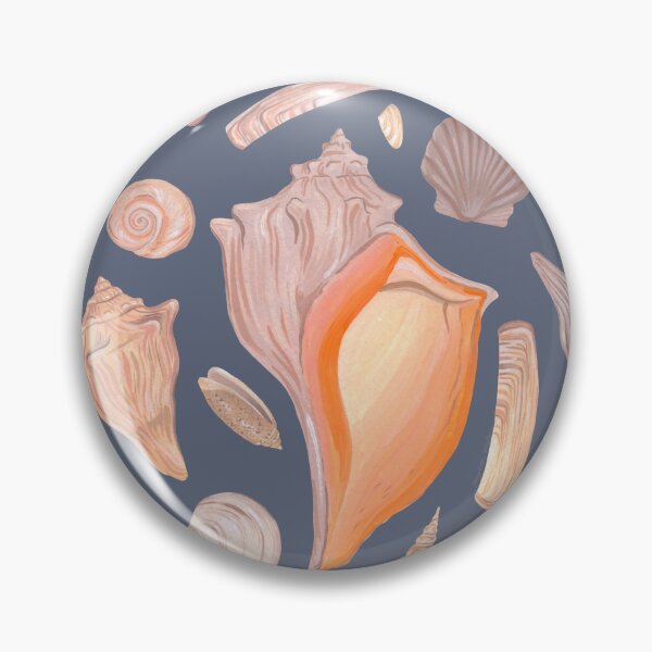 Item preview, Watercolor Seashells designed and sold by Elizabeth Weglein.