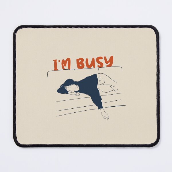 Item preview, I'm Busy Sleeping Weekend Plans designed and sold by ramblingkopi.