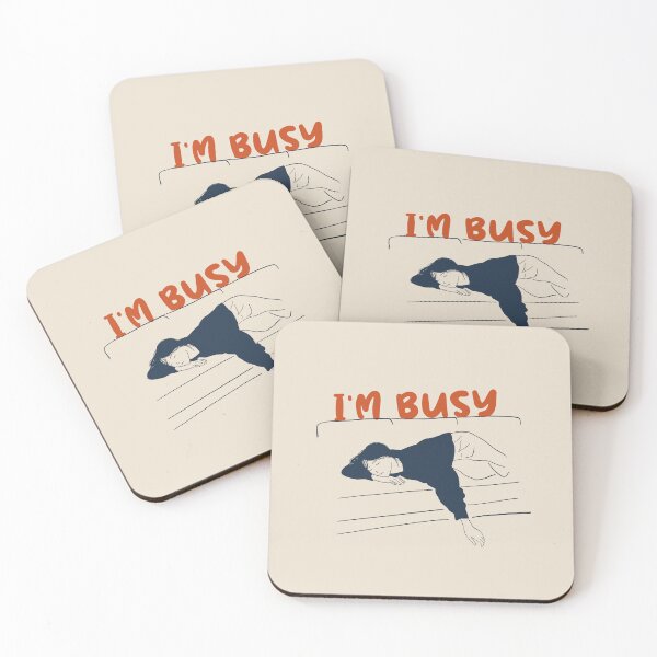 Item preview, I'm Busy Sleeping Weekend Plans designed and sold by ramblingkopi.