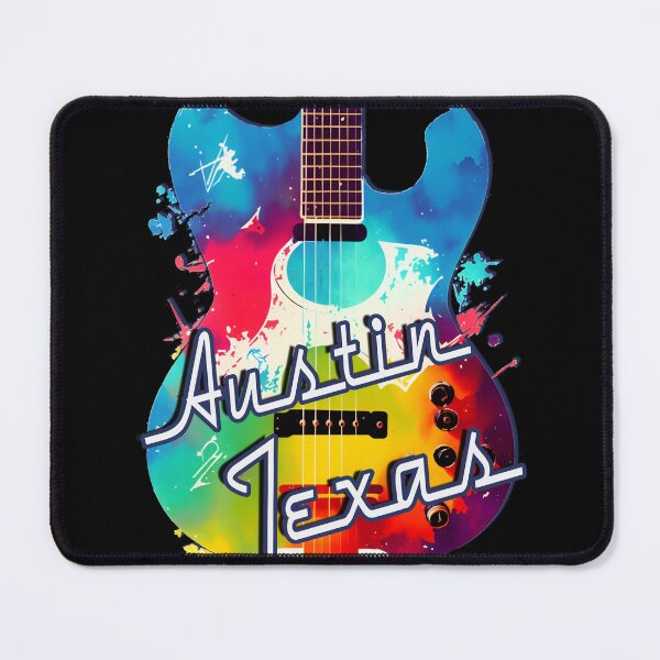 Item preview, Austin Texas Gift | Guitar Music Gift! | Unique designed and sold by EmblemThreads.