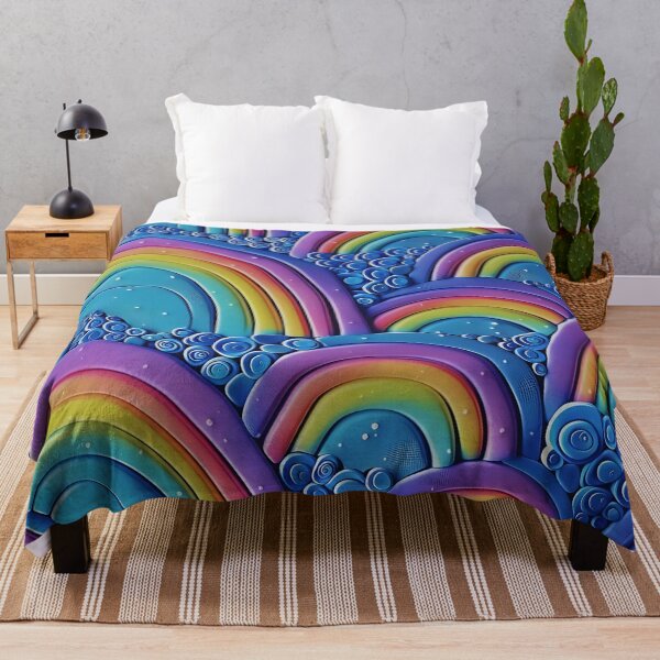 Item preview, Embossed Rainbows - 3D Textured Aesthetic designed and sold by GWTF-Designs.