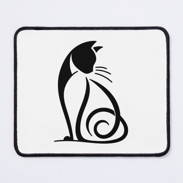 Item preview, One Line Cat - Abstract Art designed and sold by MusesWhispers.