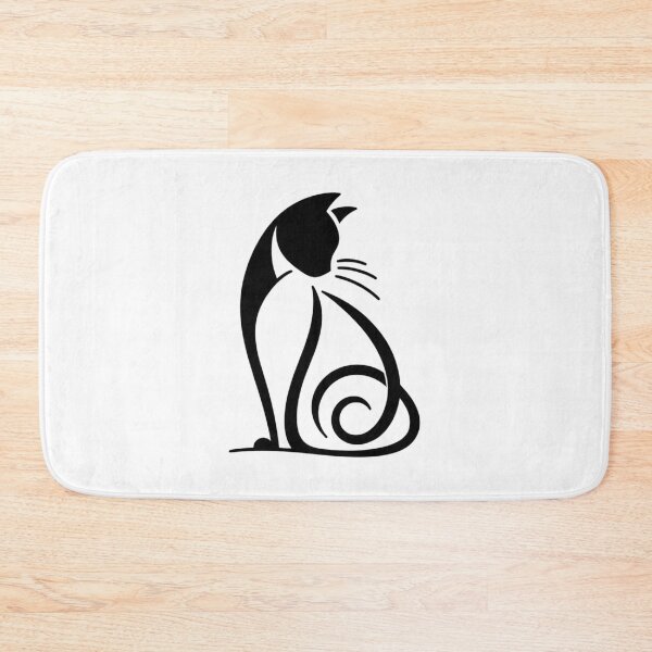 Item preview, One Line Cat - Abstract Art designed and sold by MusesWhispers.