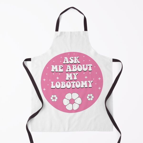 Item preview, Ask Me About My Lobotomy Funny Vintage Bumper designed and sold by BUMPER-STICKERS.