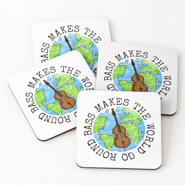 Item preview, Bass Makes The World Go Round, Double Bassist Earth Day designed and sold by doodlerob.