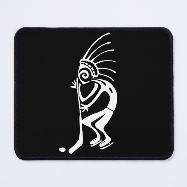 Item preview, kokopelli hockey white designed and sold by nogamax.