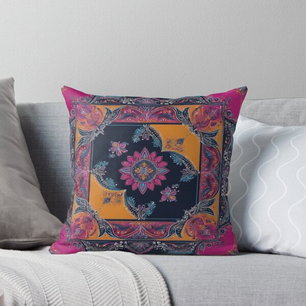 Item preview, RogerPattern - "Radiant Navy: Vibrant Bandana Print" designed and sold by RogerPattern.