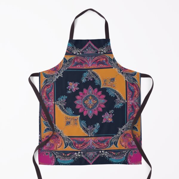 Item preview, RogerPattern - "Radiant Navy: Vibrant Bandana Print" designed and sold by RogerPattern.
