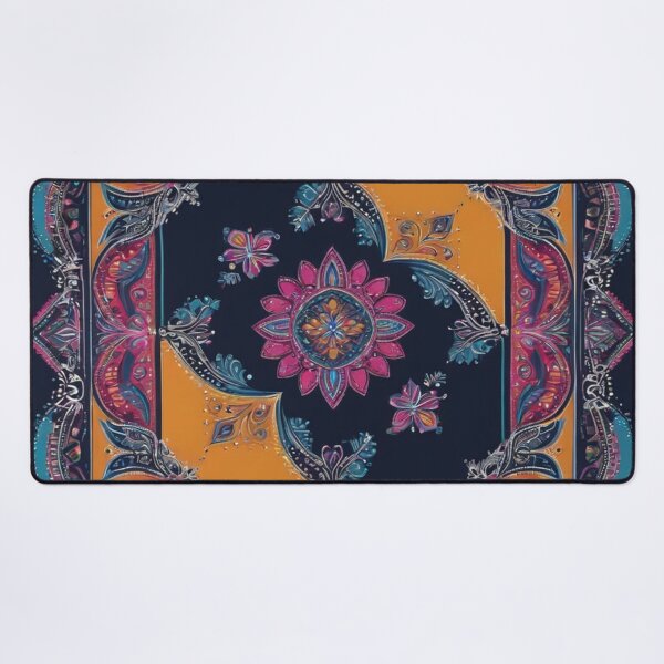 Item preview, RogerPattern - "Radiant Navy: Vibrant Bandana Print" designed and sold by RogerPattern.