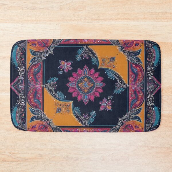 Item preview, RogerPattern - "Radiant Navy: Vibrant Bandana Print" designed and sold by RogerPattern.
