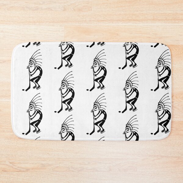 Item preview, kokopelli hockey black designed and sold by nogamax.