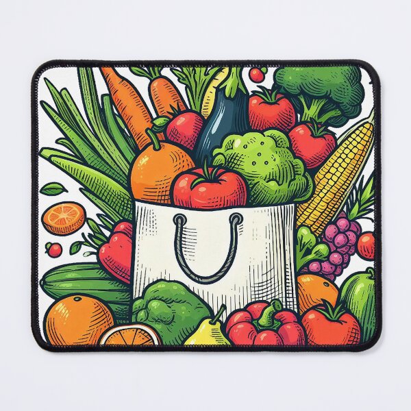 Item preview, Nourishing Bounty: A Bagful of Wellness designed and sold by The Digital Compass.