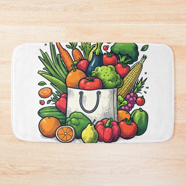 Item preview, Nourishing Bounty: A Bagful of Wellness designed and sold by The Digital Compass.
