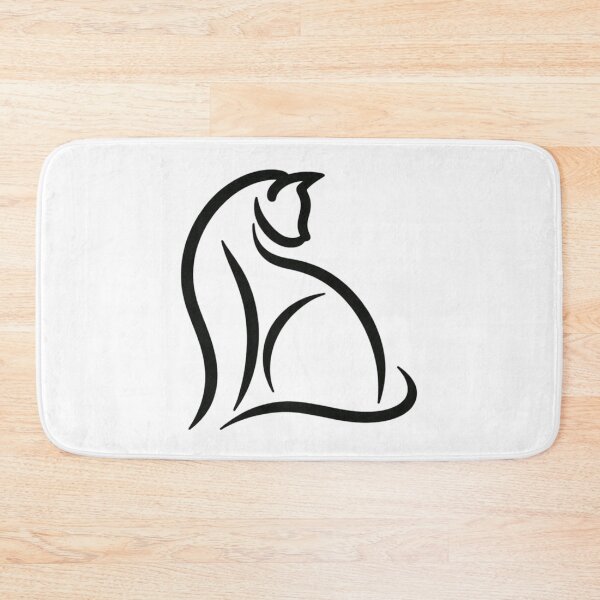 Item preview,  One Line Cat - Abstract Art designed and sold by MusesWhispers.