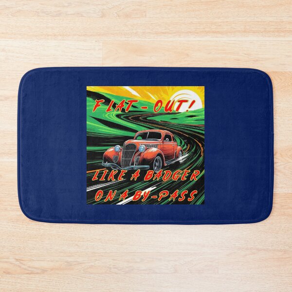 Item preview, Flat Out - Like A Badger On A By-Pass designed and sold by AlienAlmanac.