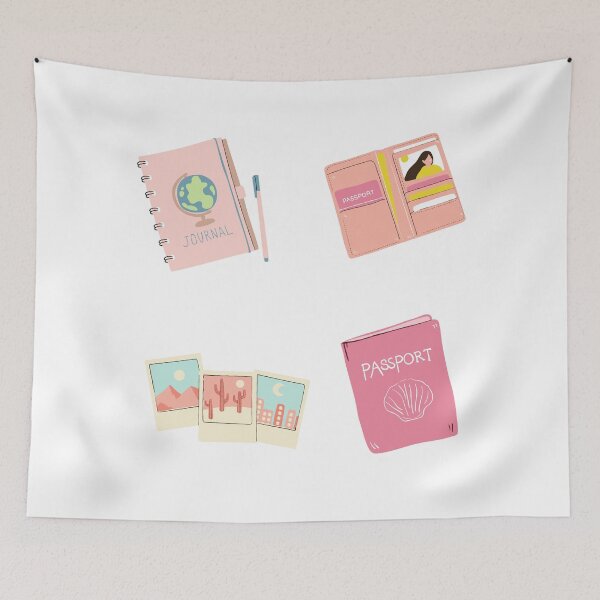 Item preview, Pink Travel Pack designed and sold by InfiniteSticker.