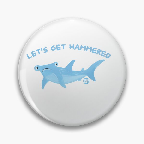 Item preview, LETS GET HAMMERED SHARK designed and sold by TODD GOLDMAN.