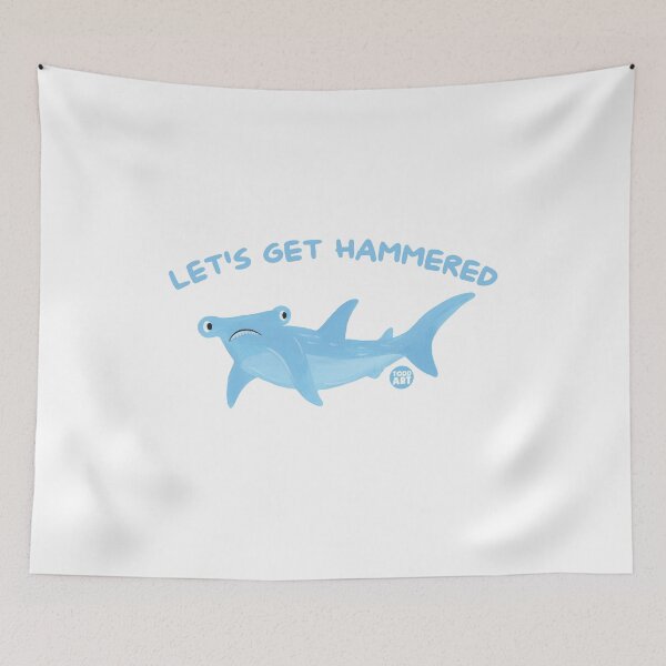 Item preview, LETS GET HAMMERED SHARK designed and sold by TODD GOLDMAN.